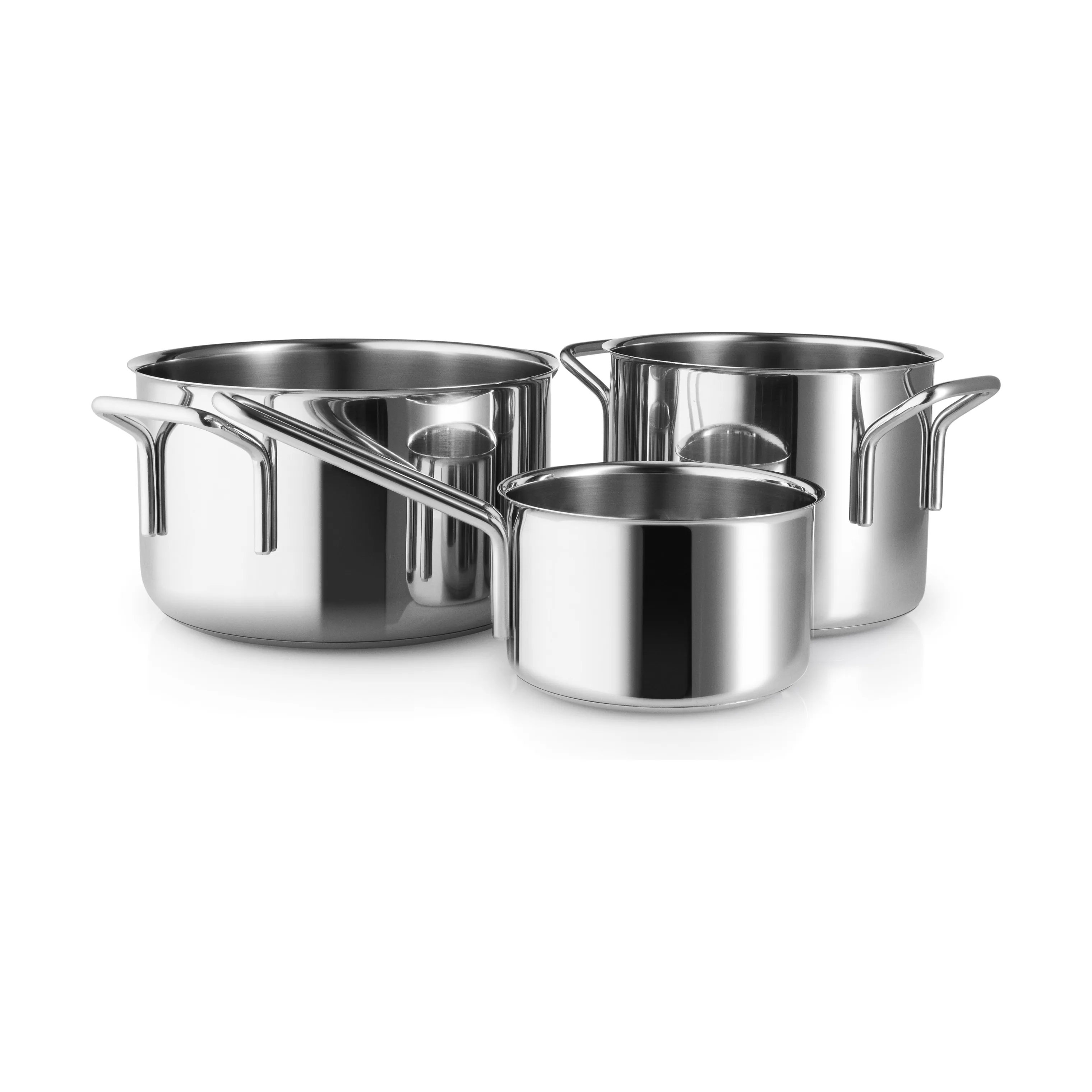 Eva Trio Stainless Steel Grydesæt - 3 dele
