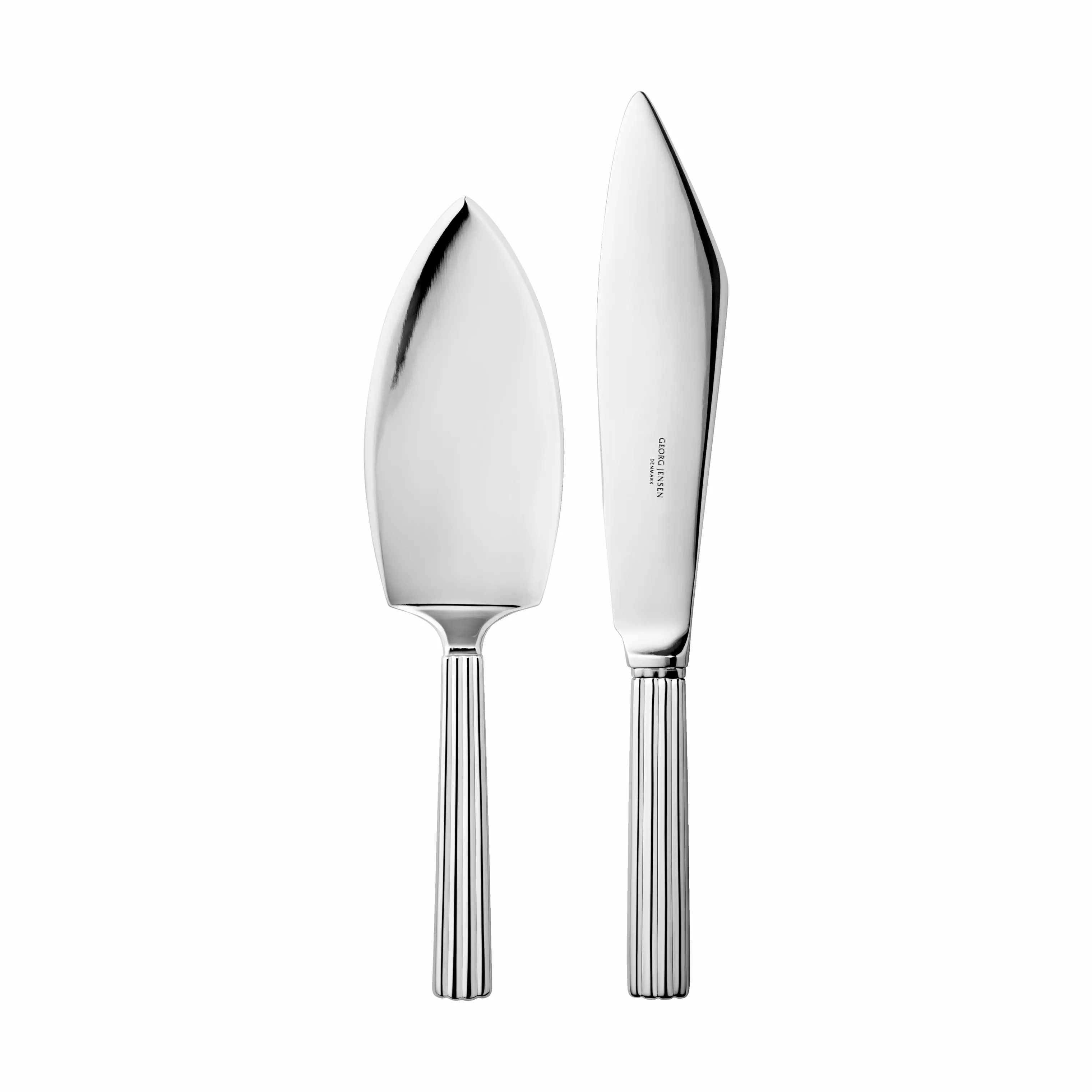 Georg Jensen Lagkageknive og -spader Bernadotte Kagespade og kagekniv