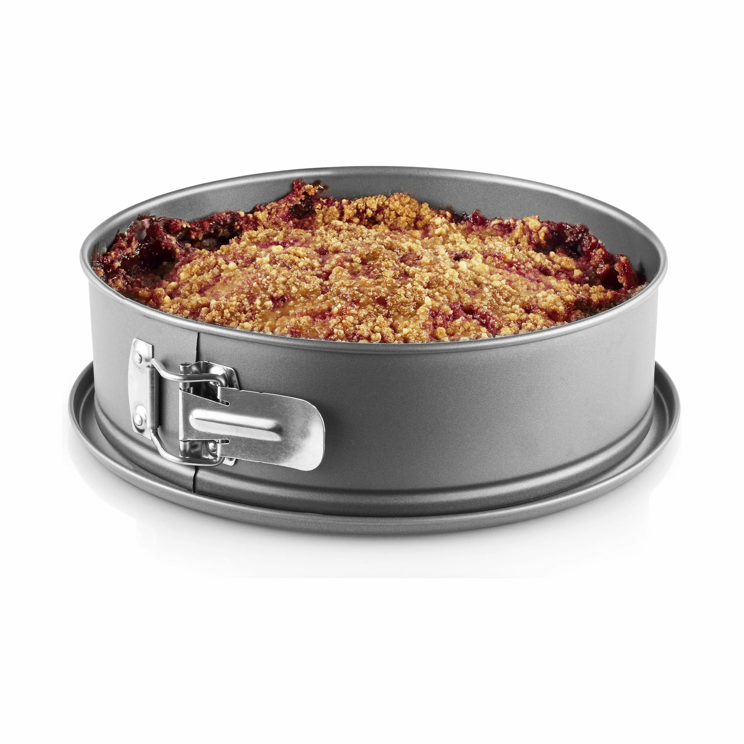 714. Форма разъемная 24 см. Набор форм для выпечки разъемных 3 формы 24, 26, 28см (черный). Металлические формы для выпечки. Форма для выпечки ikea.