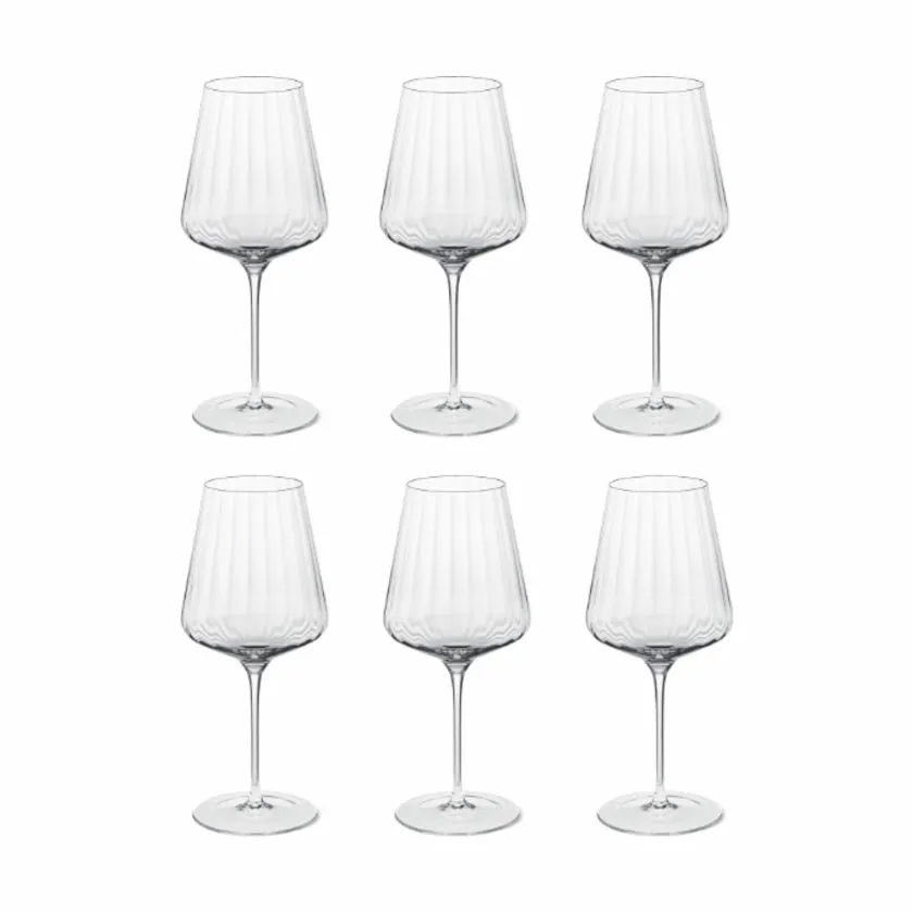 Georg Jensen Rødvinsglas Bernadotte - 6 stk.