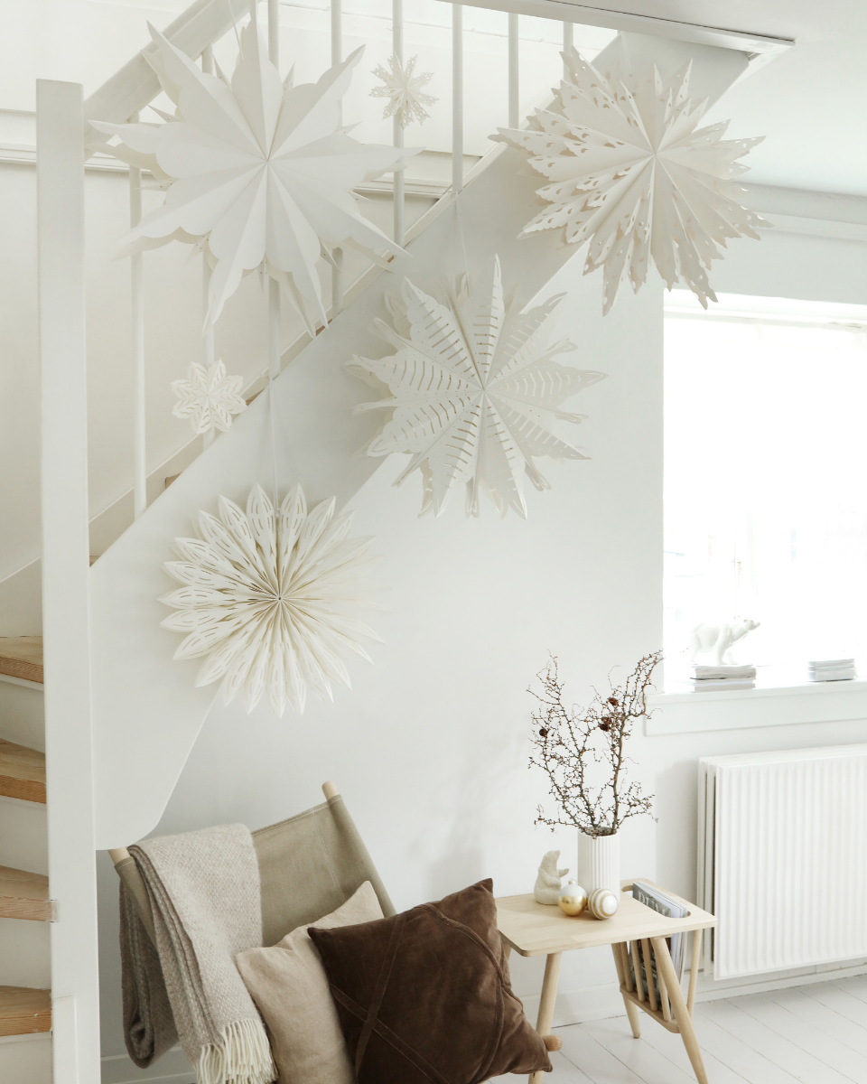 store julestjerner papir