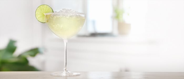 Magarita med snaps i cocktailglas fra erik bagger a/s