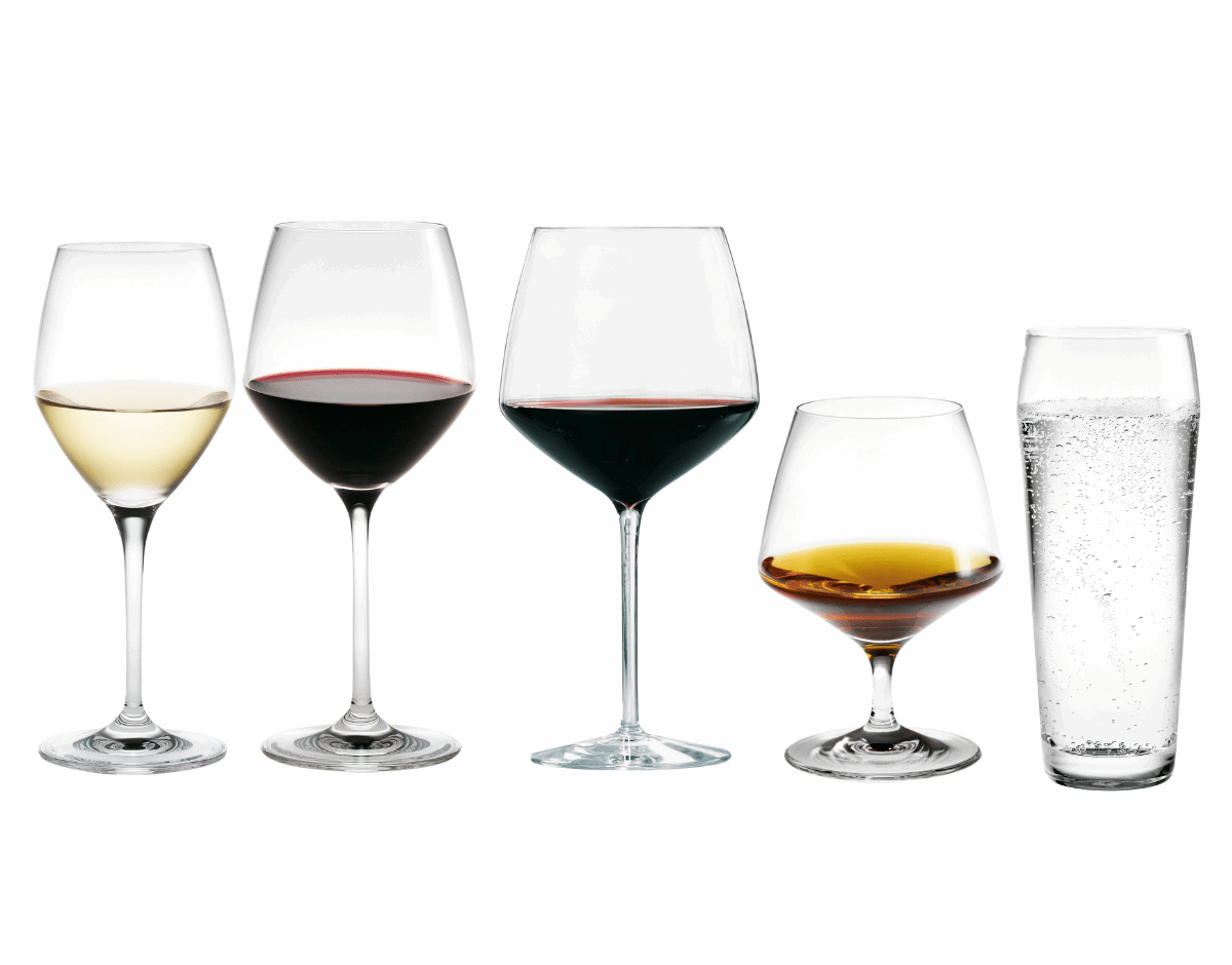 Glas findes i mange former og faconer - vi guider dig til de rette glas