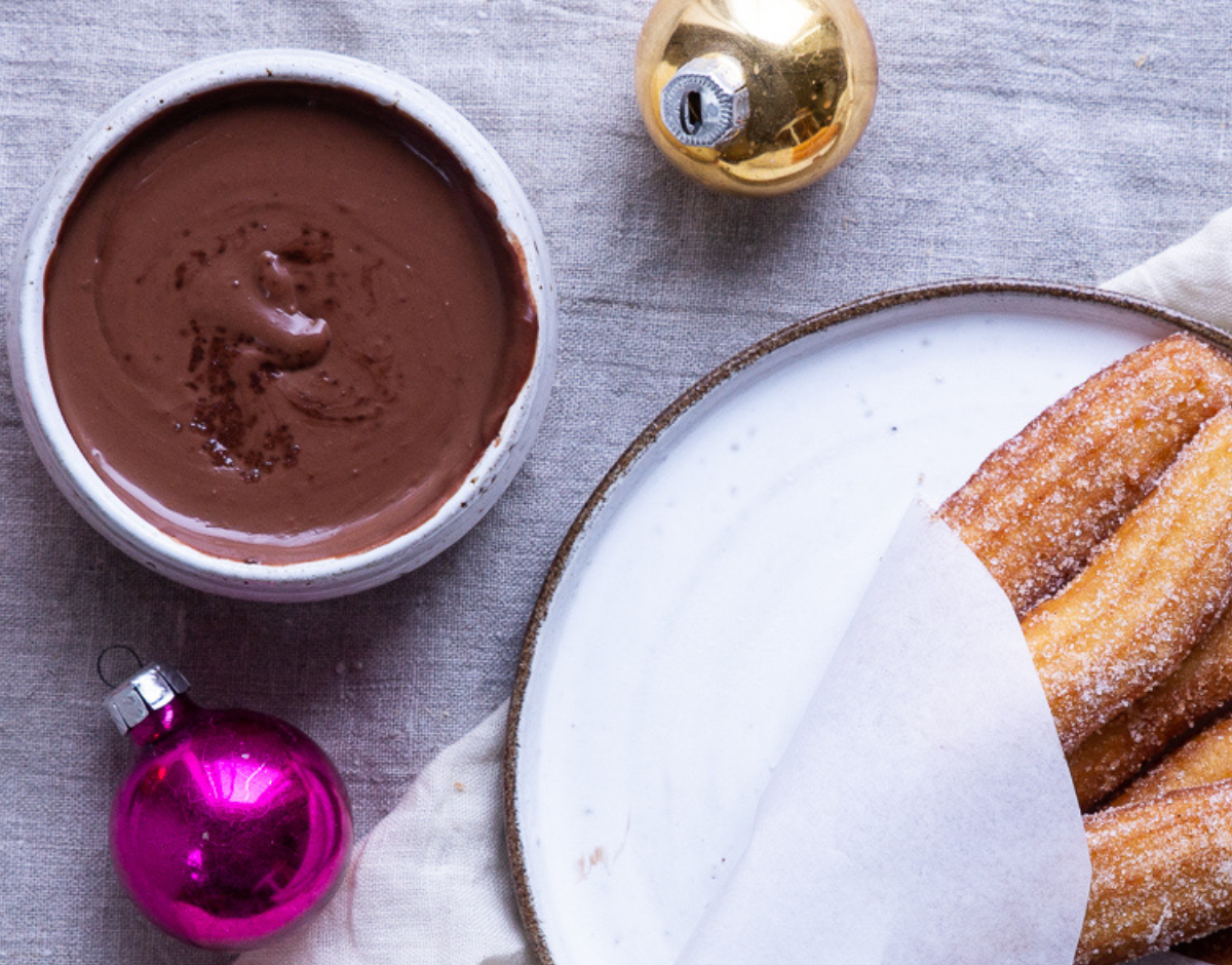 Lækker og syndig chokoladesauce til churros