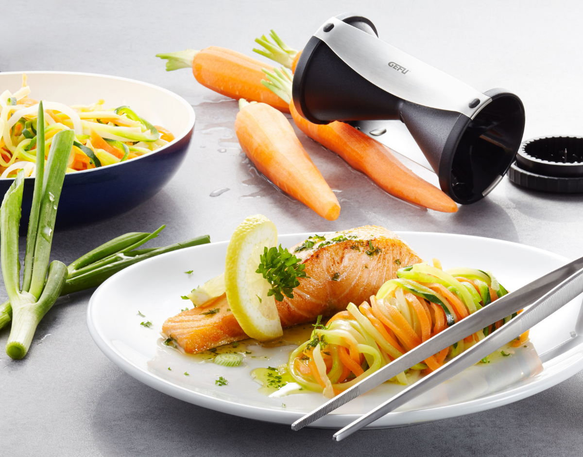 Gør grøntsagerne sjove og lækre med en spiralizer