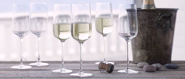 Holemgaard champagneglas