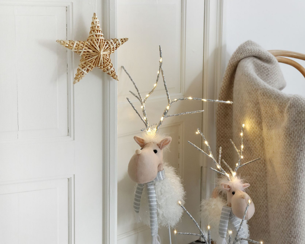julepynt i halm