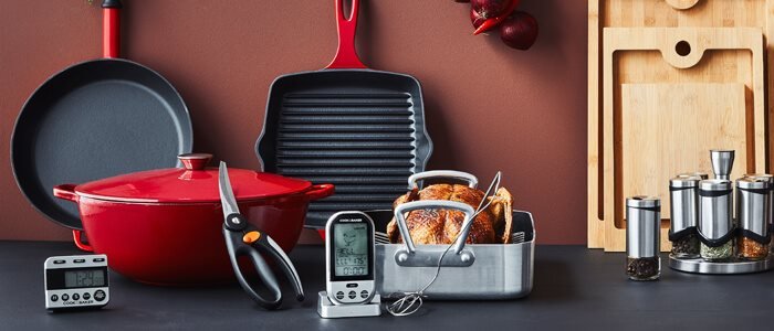Se udvalgt køkkenudstyr fra Cook&Baker her