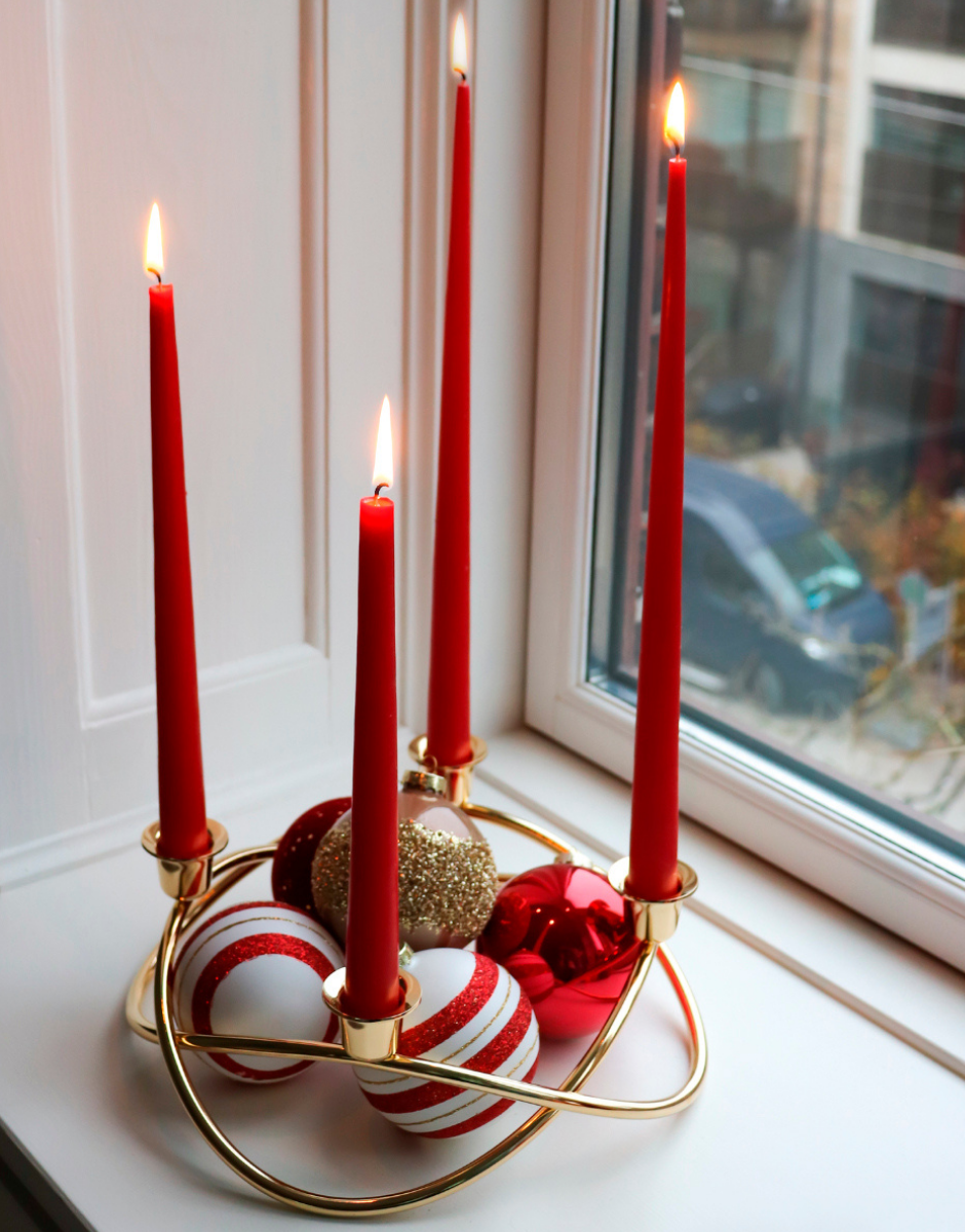 Style din adventsstage med et julet udtryk