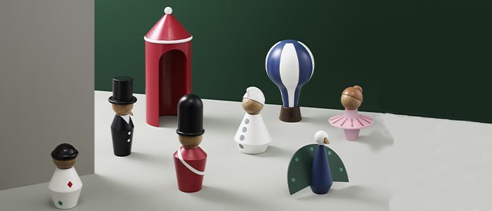 Tivoli træfigurer fra Normann Copenhagen