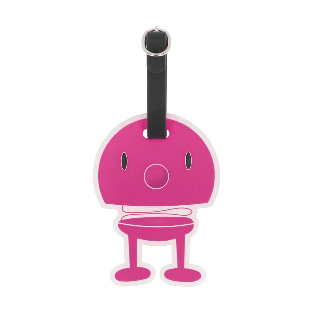 Kuffertmærke, pink, large