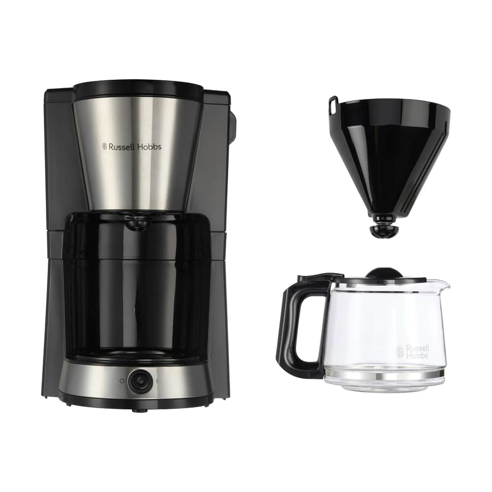 Heaton Kaffemaskine, sort/stål, large