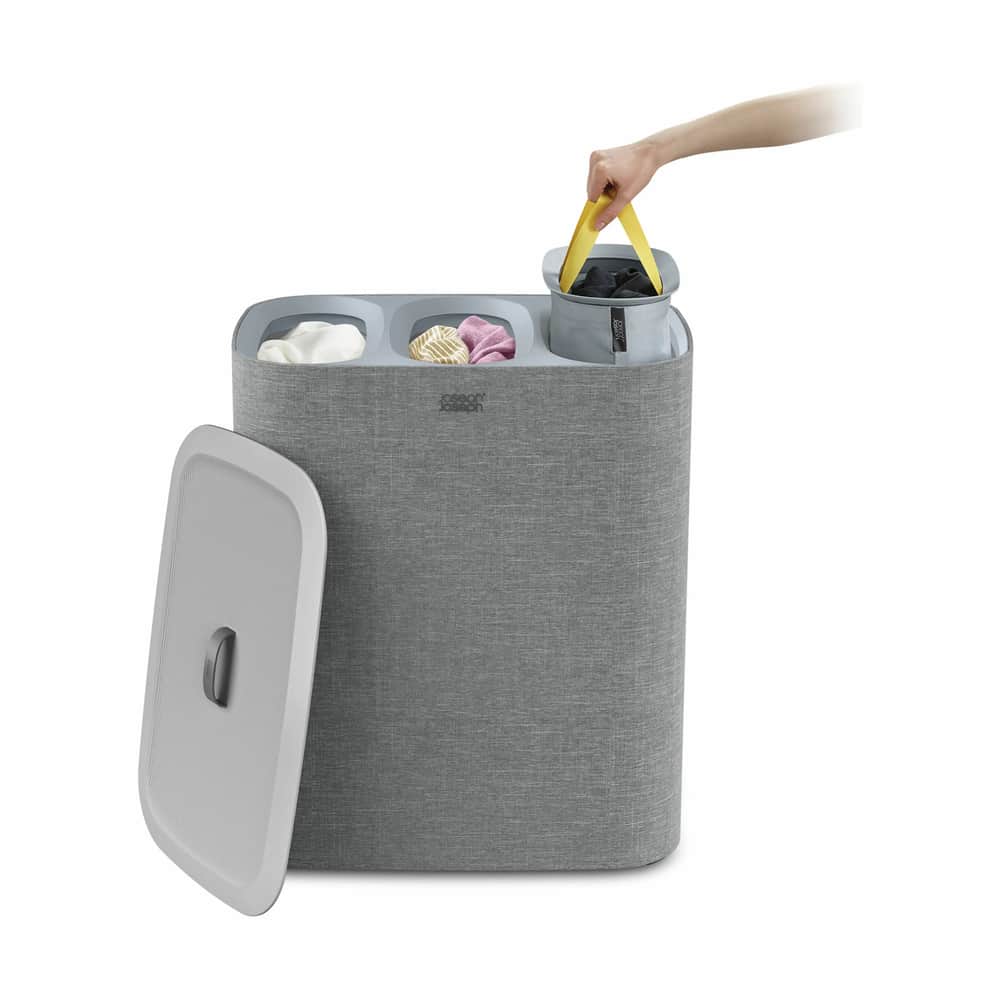 Tota Trio Vaskekurv, grey, large