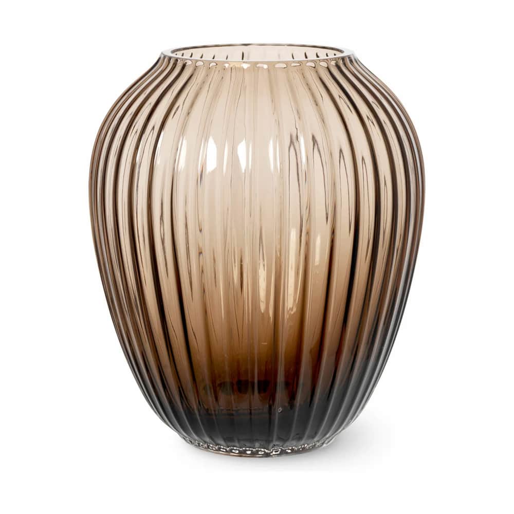Kähler - Hammershøi Vase - 18,5 cm Mundblæst - Valnød | Imerco