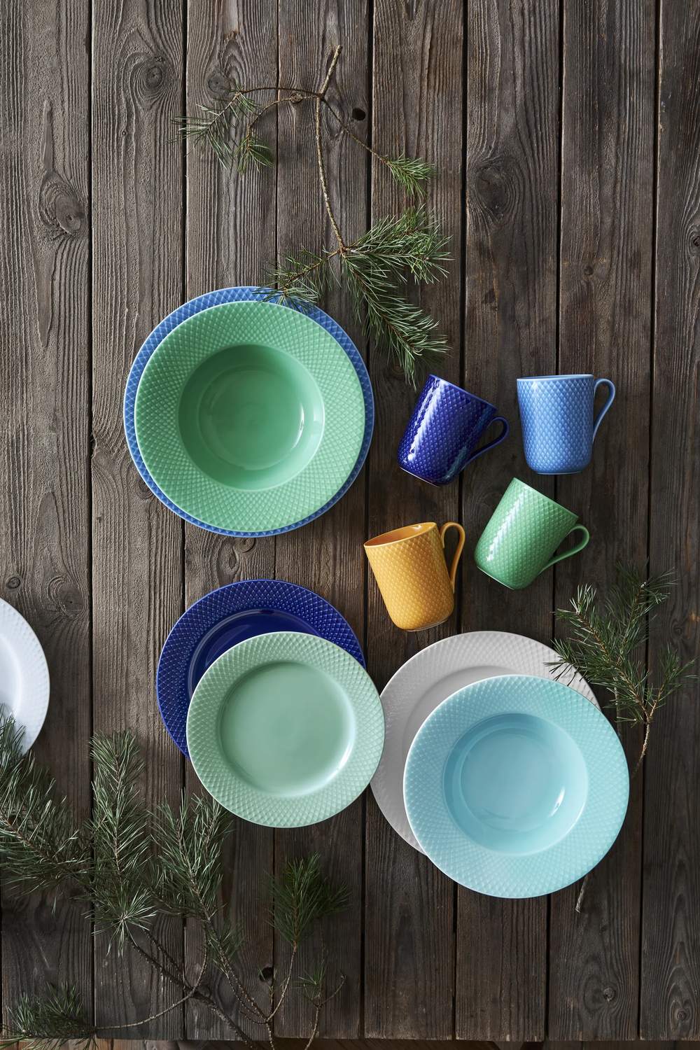 Lyngby Porcelæn Tazza con manico da 33 cl Rhombe Color Mix & Match, rosa