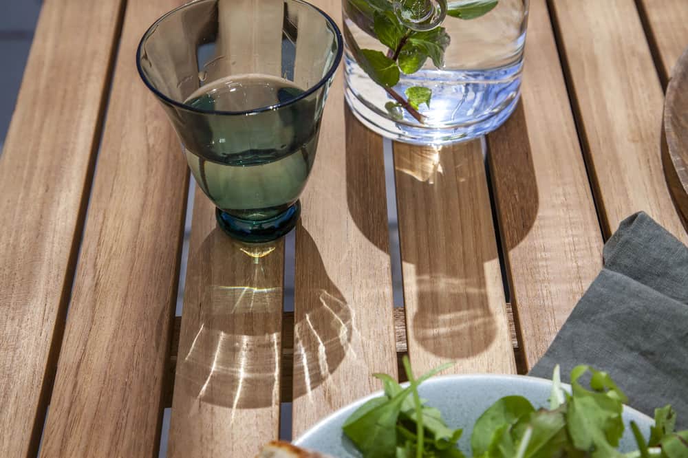 Parc Havemøbelsæt, antracit/teak, large