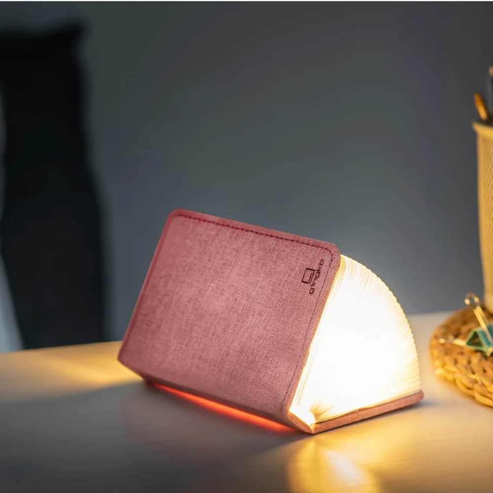 Smart Book Bordlampe, lyserød, large