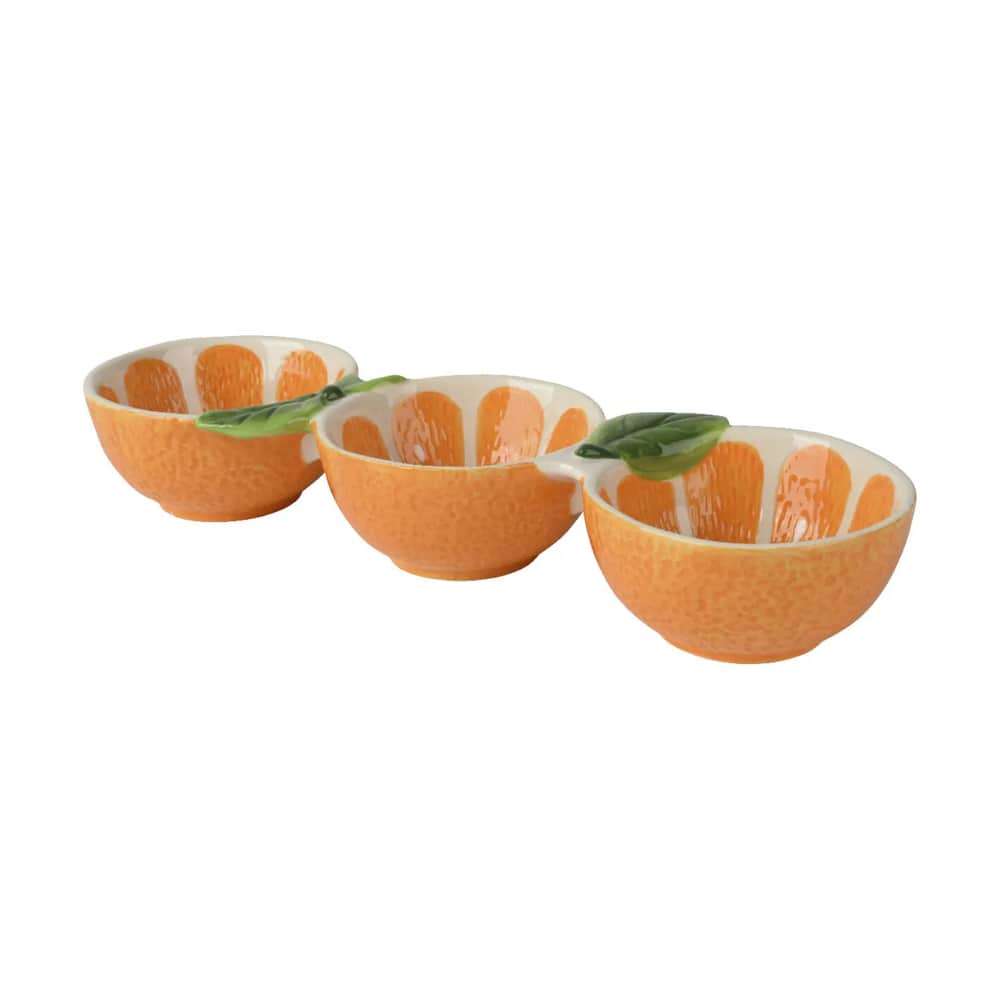 Tapasskål, orange, large