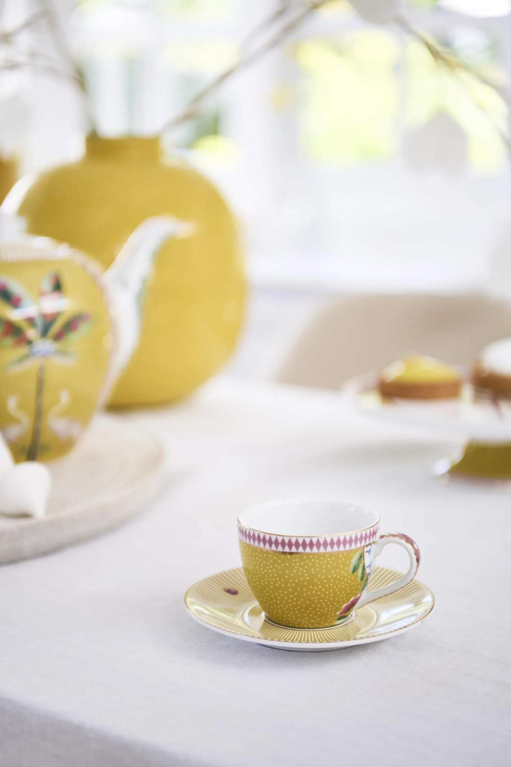 La Majorelle Espressokop, yellow, large