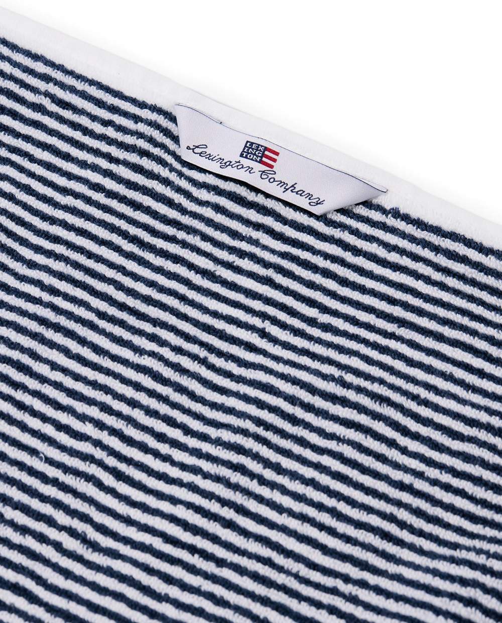 A Home in Bloom Håndklæde, navy/white, large