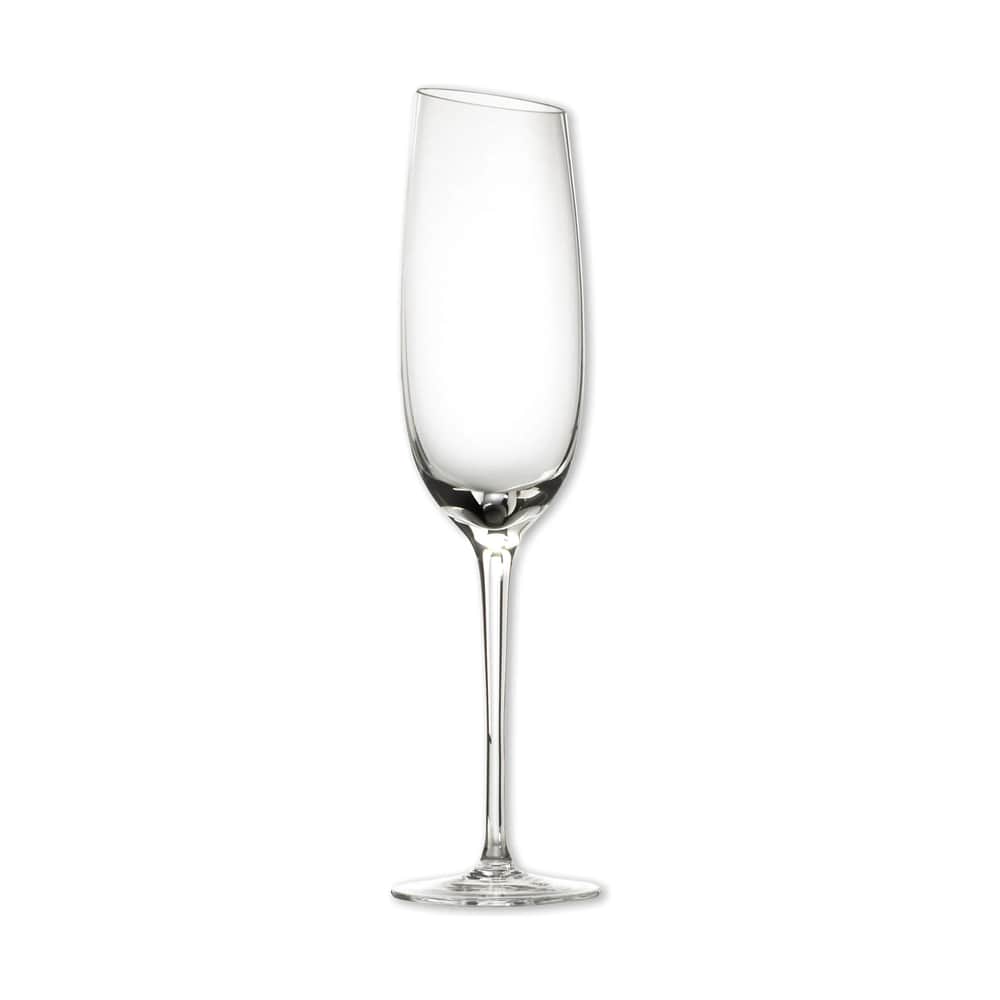 Champagneglas, klar, large
