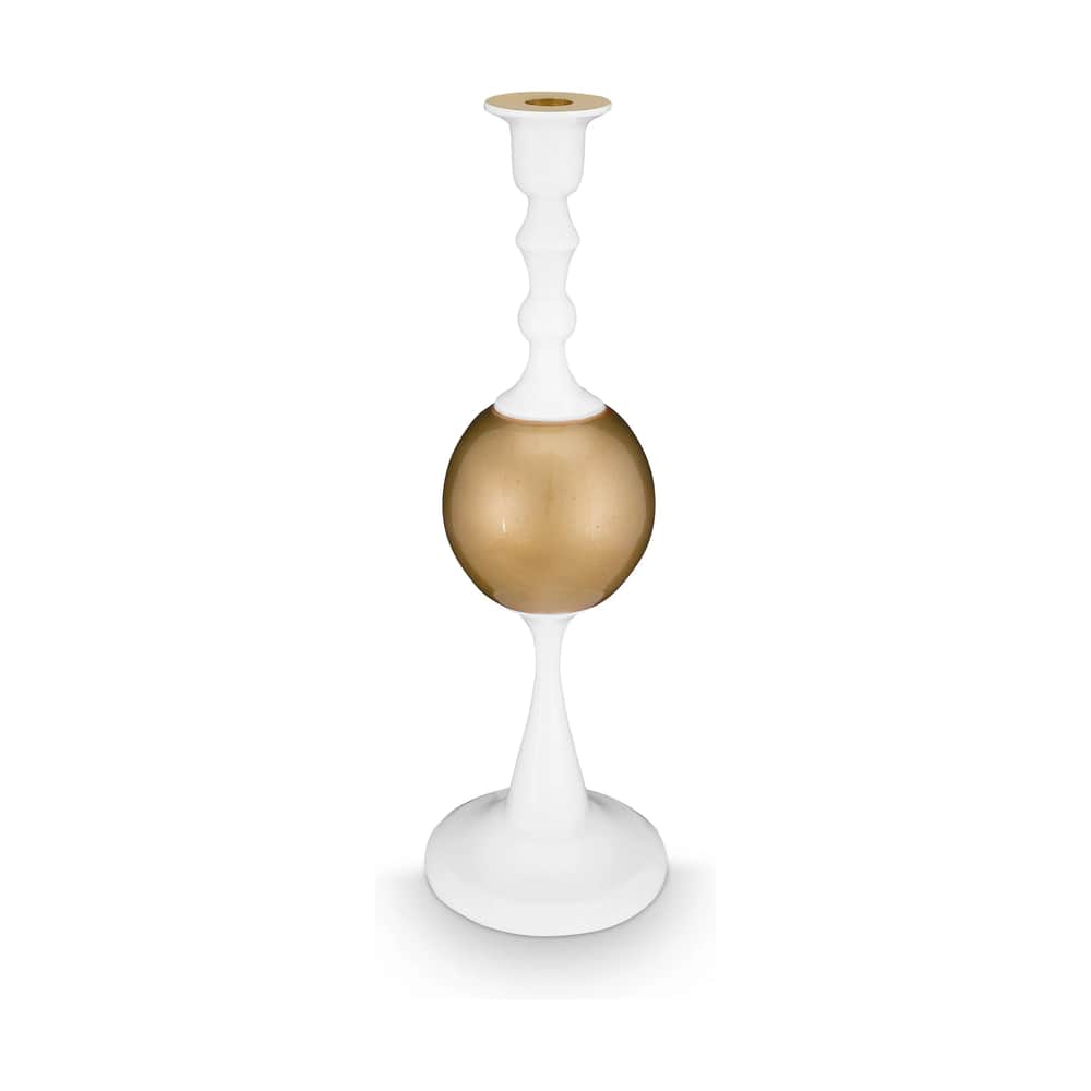 Berry Blues Lysestage - Sphere, withe gold, large