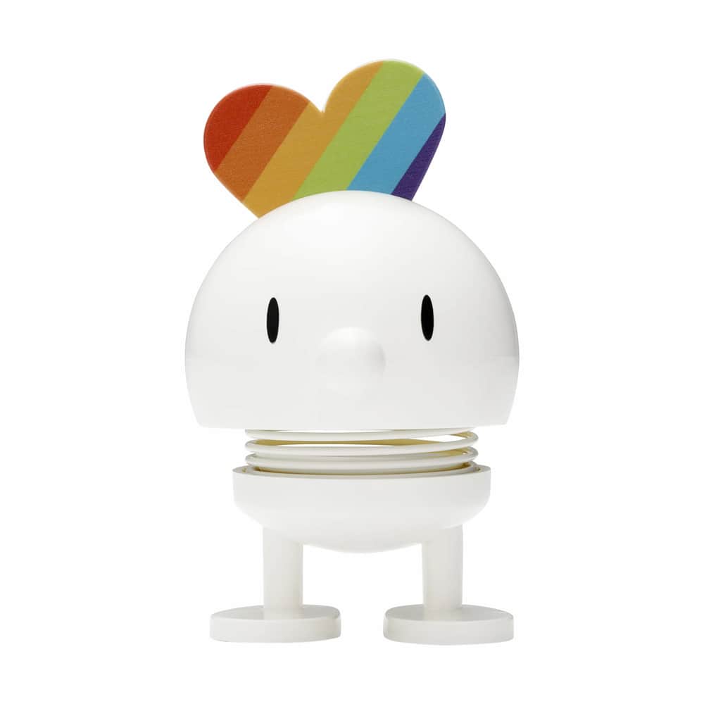 Rainbow Baby Bumble, hvid, large