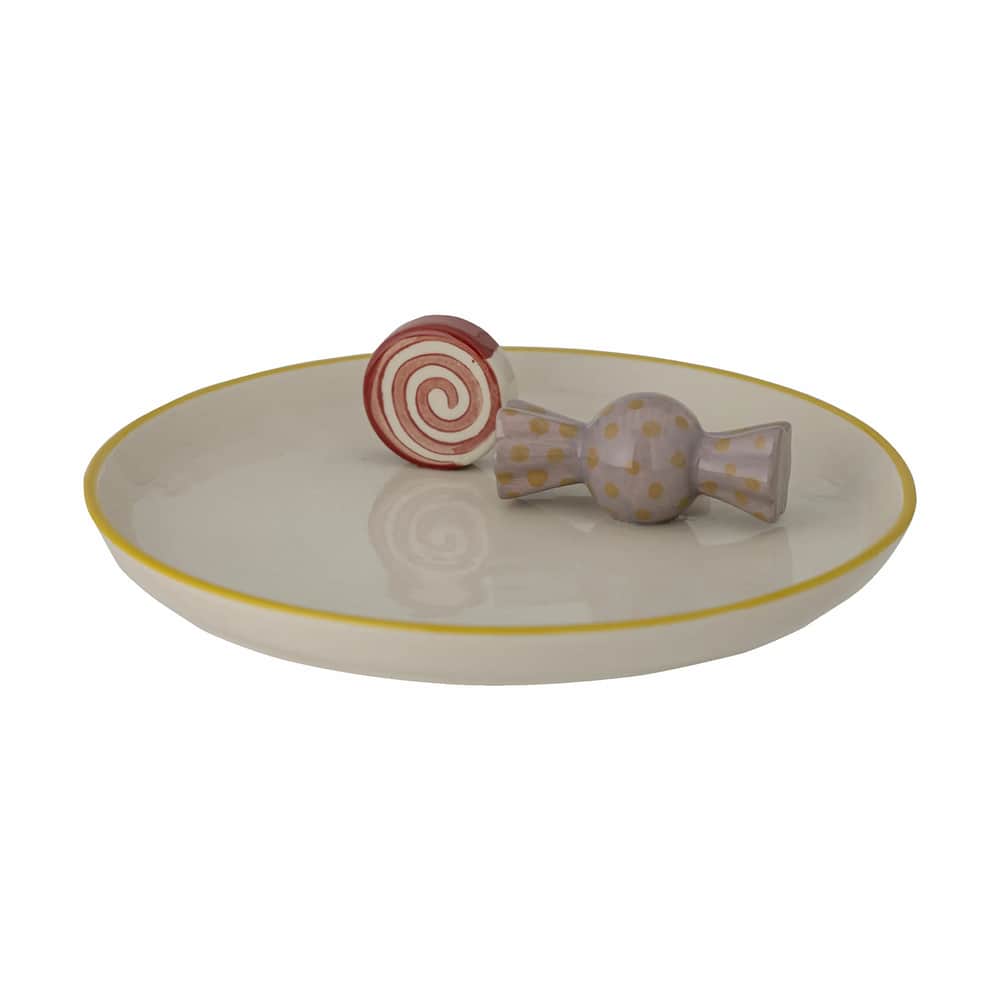 Coquetiers Carla Bloomingville - Lot De 3 En Céramique - Ø5x7cm - Rouge Bleu Vert - Design Danemark