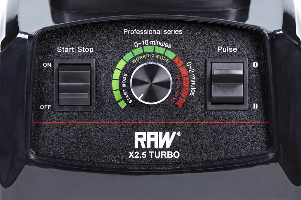 RAW - X2,5 Blender liter - 1800 Watt - Sort - Isknusningsfunktion | Imerco