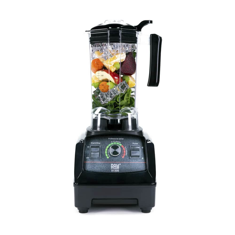 RAW Blender X1300 1,2 liter 1300 Watt Isknusningsfunktion Imerco