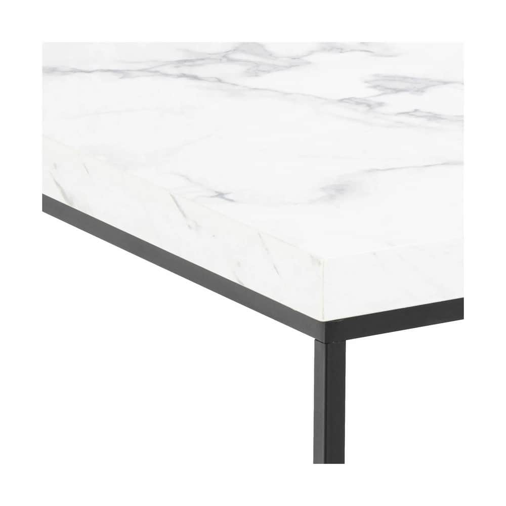 Barossa Sofabord, hvid, large