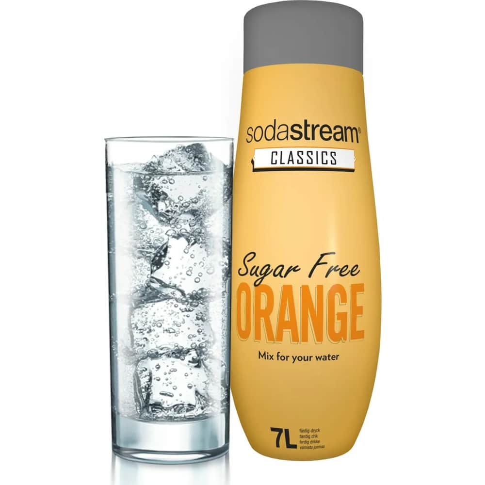 SodaStream Smagskoncentrat Sukkerfri Orange Light Op til 7 liter