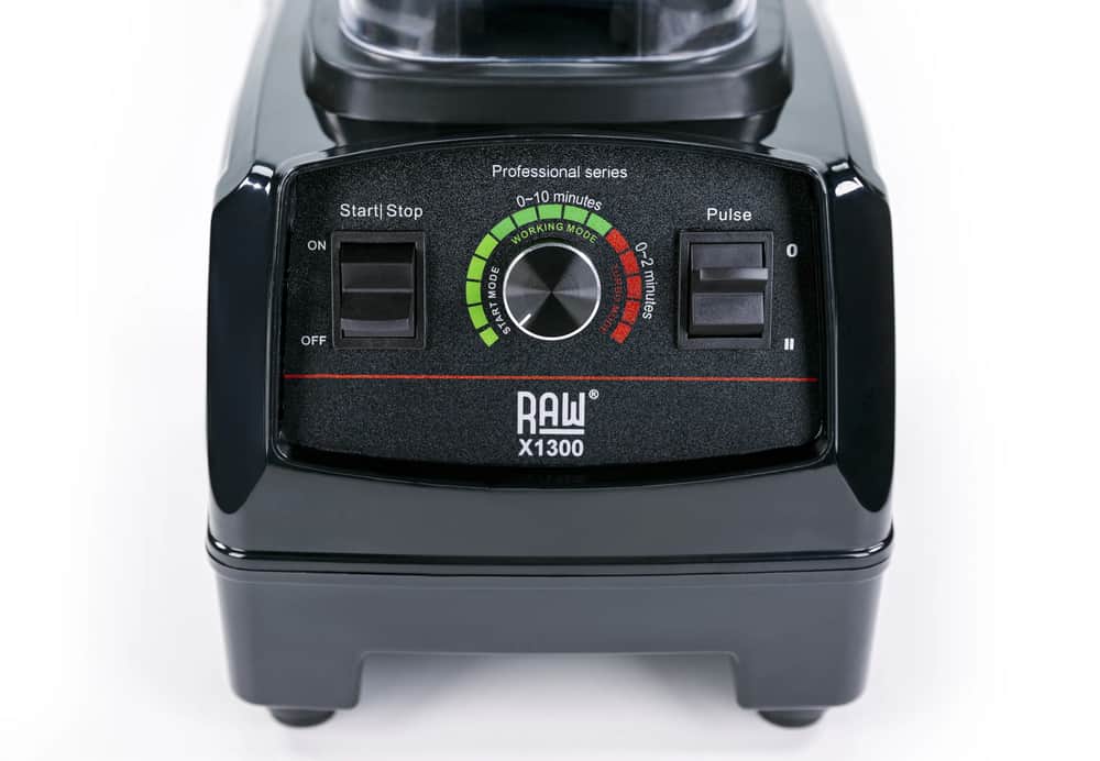 RAW Blender X1300 1,2 liter 1300 Watt Isknusningsfunktion Imerco