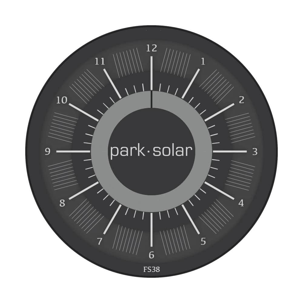 Park Solar p FS38 5100 Elektronisk P-skive med solceller