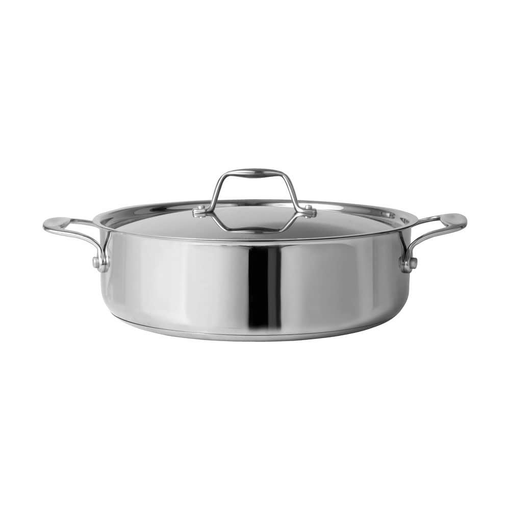 Cook & Baker - Gastro Sauterpande - Ø 28 cm - Rustfrit stål - Stål