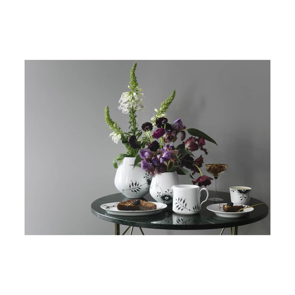 Royal Copenhagen vaser Sort Mega Riflet Vase