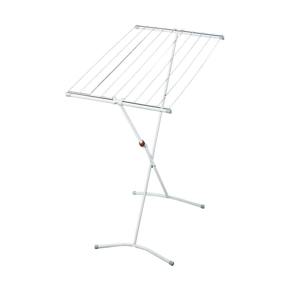 Leifheit Classic 100 Tørrestativ - H 93 x B 52 x L 102 cm - Stål - Hvid | Imerco