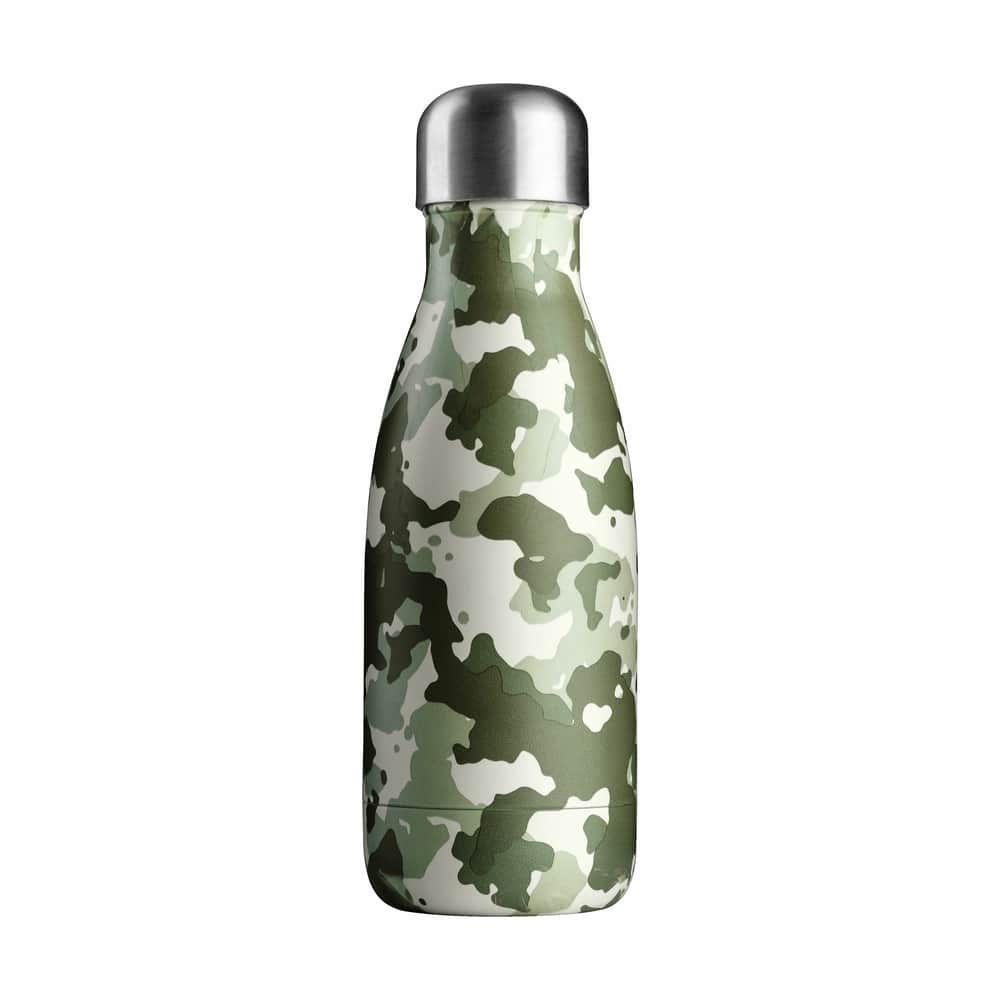 JobOut - Mini Vandflaske - ml - Rustfrit - Camouflage | Imerco
