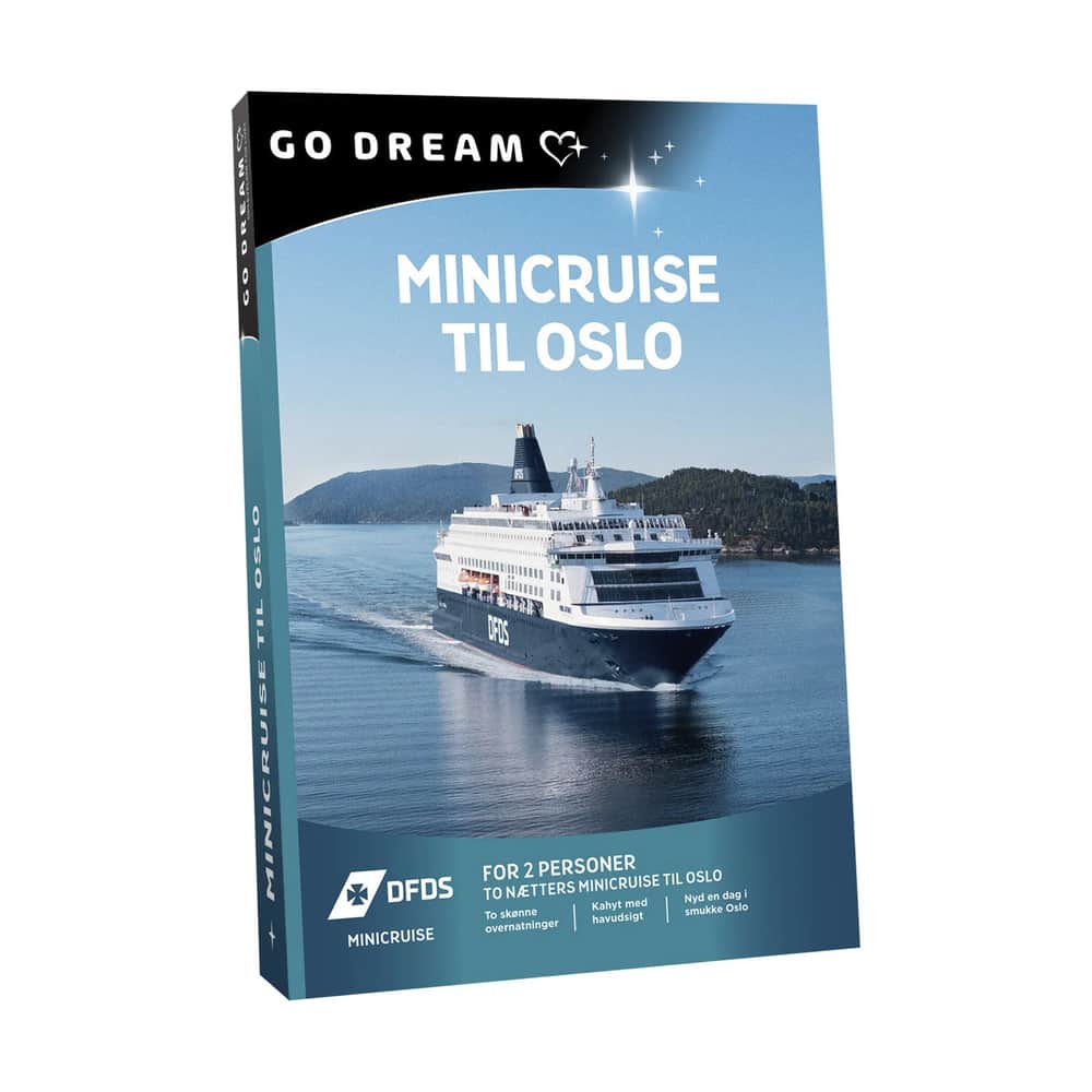 Gavekort - Minicruise til Oslo, minicruise til oslo, large