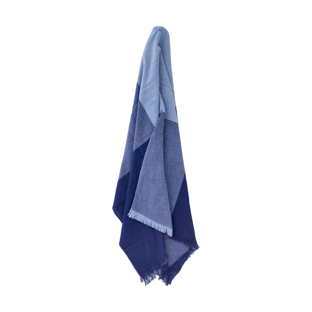 Merino Plaid, royal blue, large