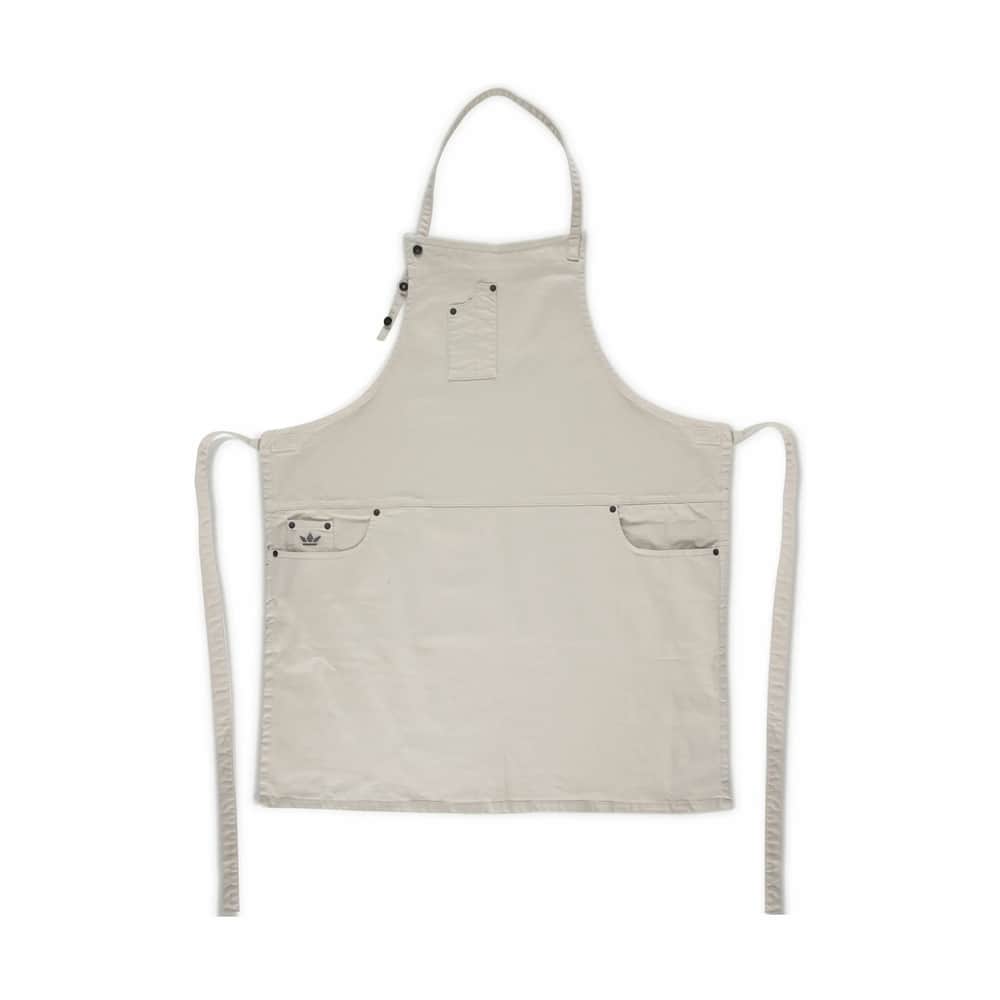 Forklæde m. 5 lommer - Slim, sandfarvet, large