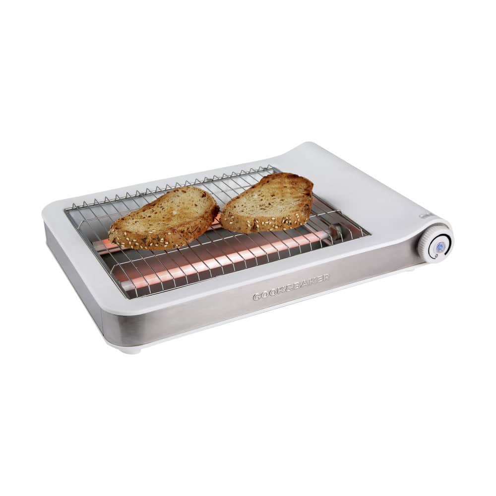 Cook & Baker - Brødrister - B 20 x L 26 cm - 700 Watt - Stor risteflade ...
