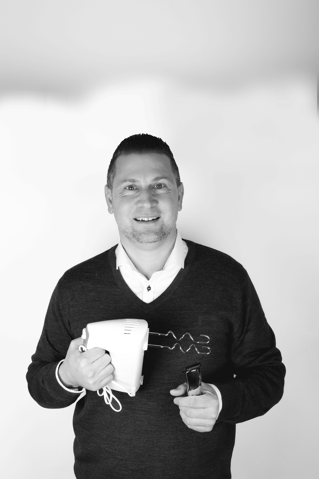 Thomas Ekelund indkøber på eletriske produkter