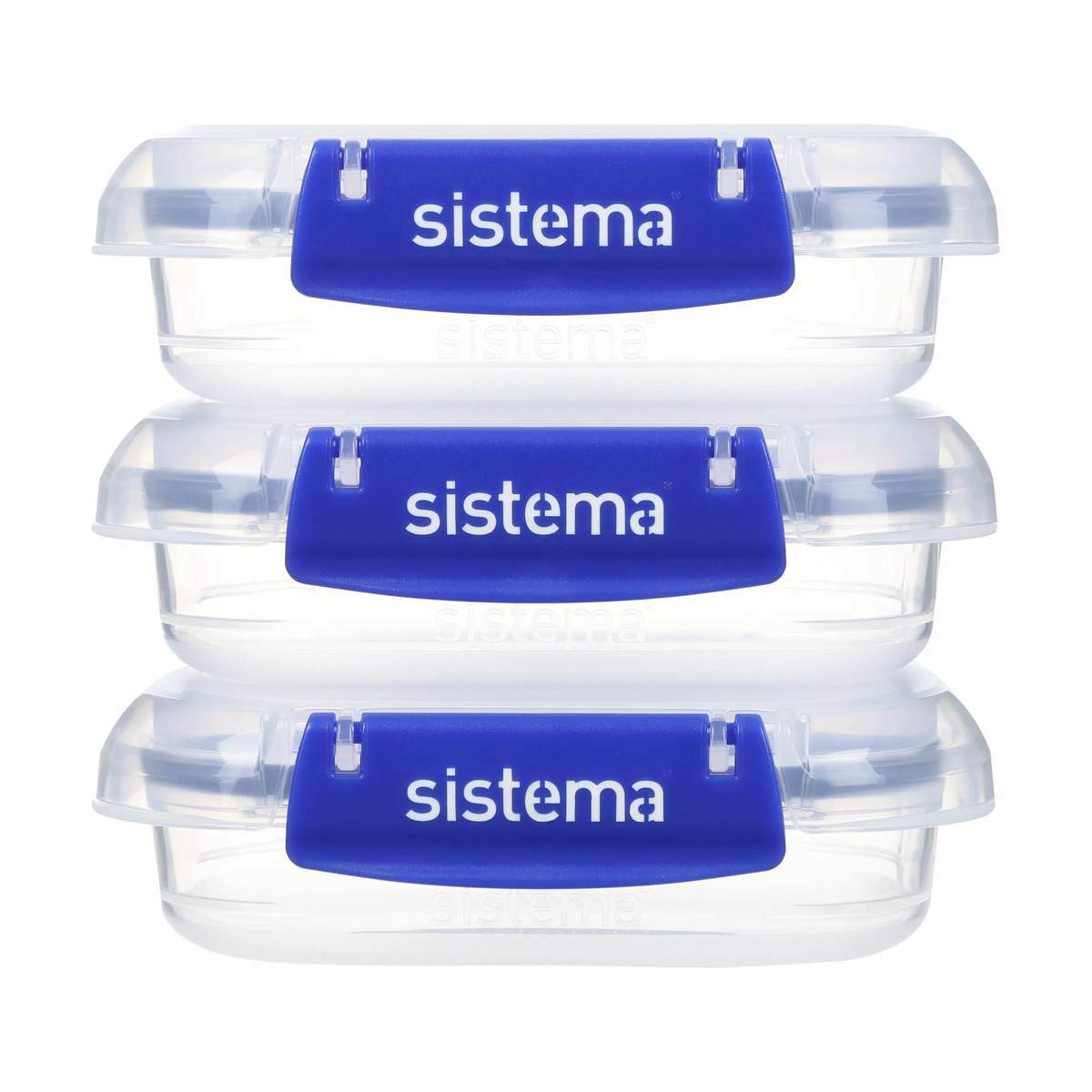 Køb Klip It Plus Opbevaringsboks - 3 stk. fra Sistema 180 ml - Plastik ...