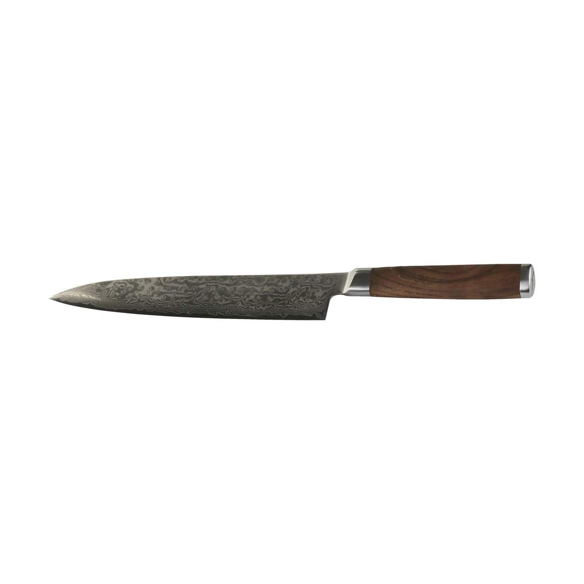 Timm Vladimir Kitchen - Kokkekniv L 21 cm - Karboniseret ask/damaskusstål - | Imerco