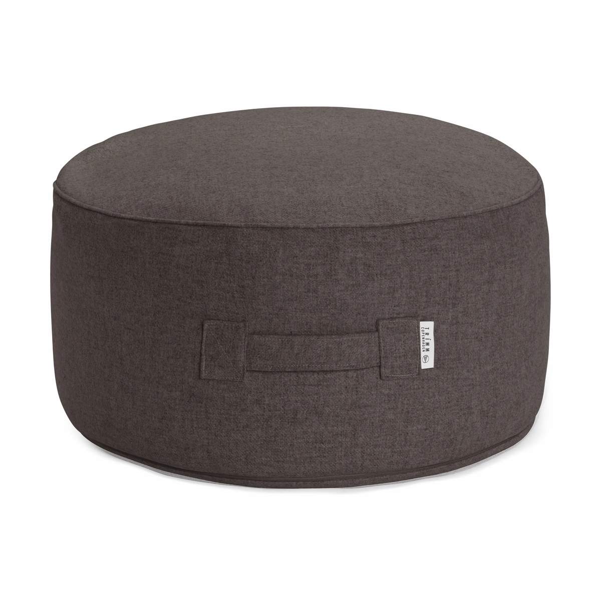 Tiny Moon Puf, brun, large