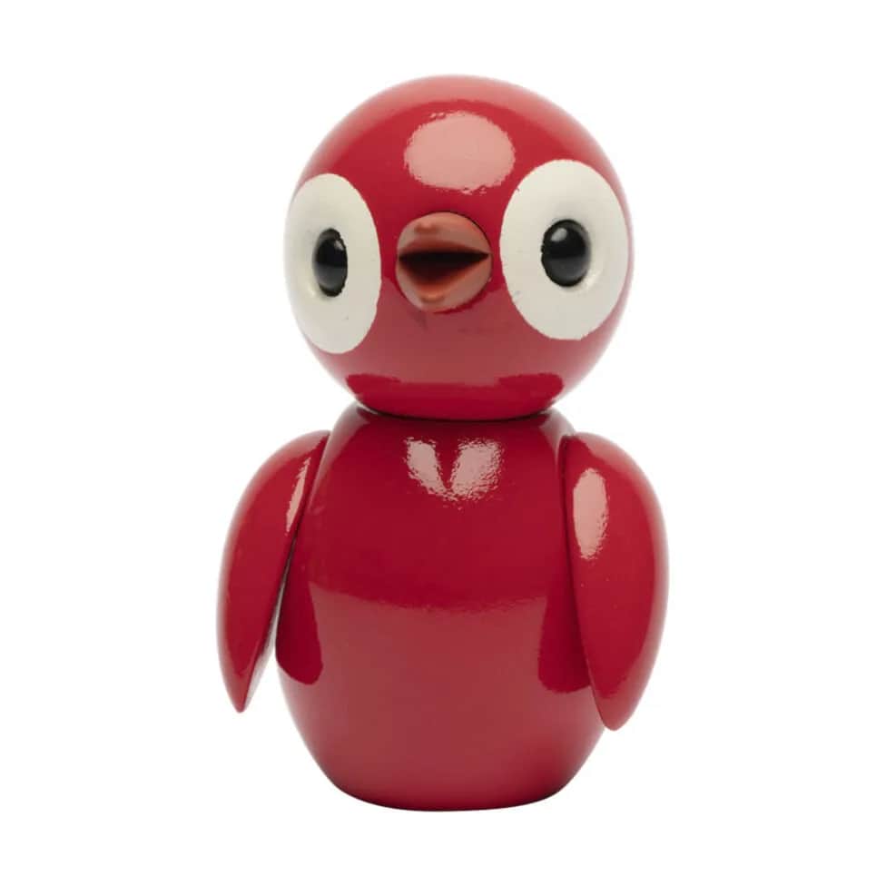 Køb Fugl - Remarkable Red fra Spring Copenhagen H 6,5 cm - Certificeret ...