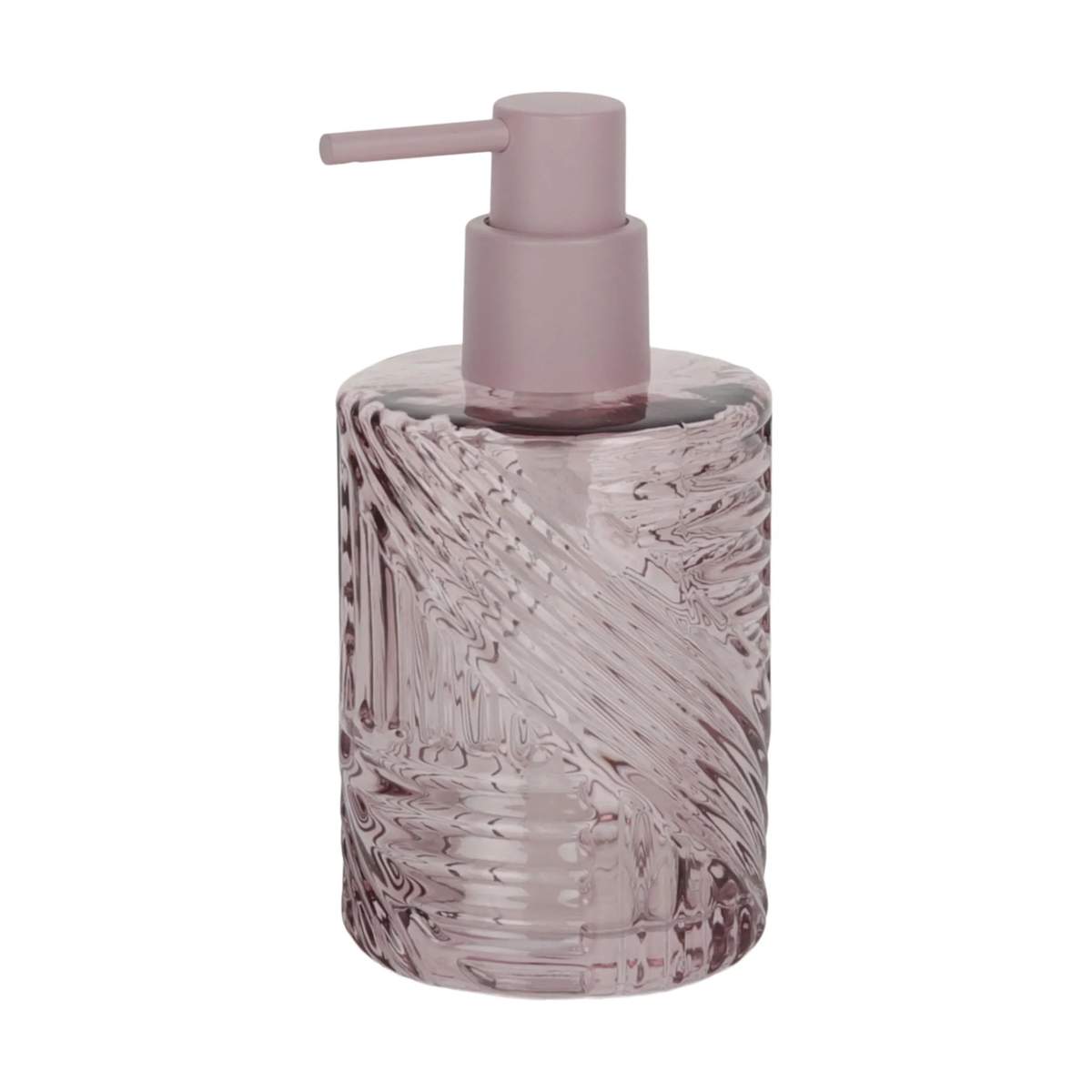Køb Sæbedispenser m. mønster fra CASA Living H 16,5 cm - Glas - Rosa ...