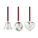 Georg Jensen Julekugler Christmas Collectibles CC 2026 Juleornamentsæt - 3 stk. i Palladium, 1