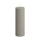 Deluxe Homeart LED-lys Real Flame LED Bloklys i Sand , 15 cm, 1